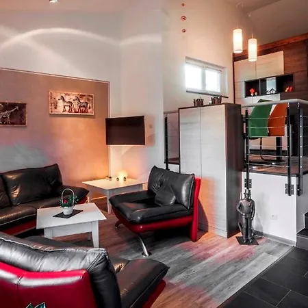 度假居 Feriendomizil Haus Am Biersdorf